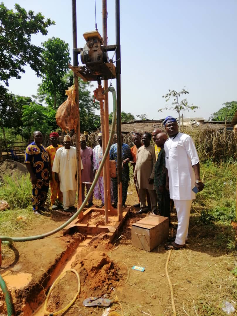 Oke-Odan New Town Hall gets borehole and other itemsimages